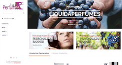 Desktop Screenshot of liquidaperfumes.cl
